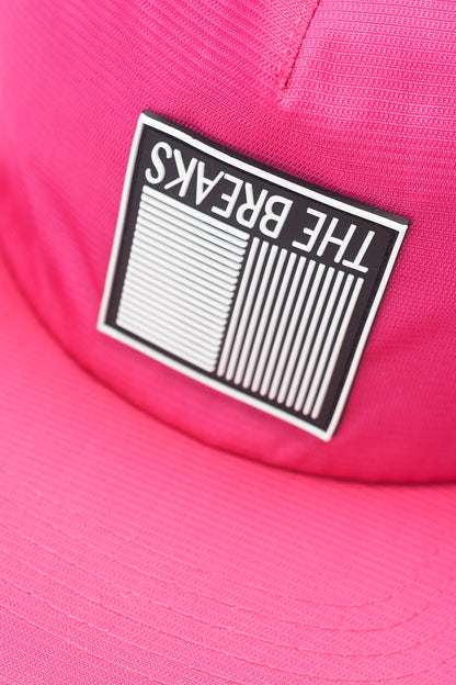 Bars Logo Nylon Hat - Pink