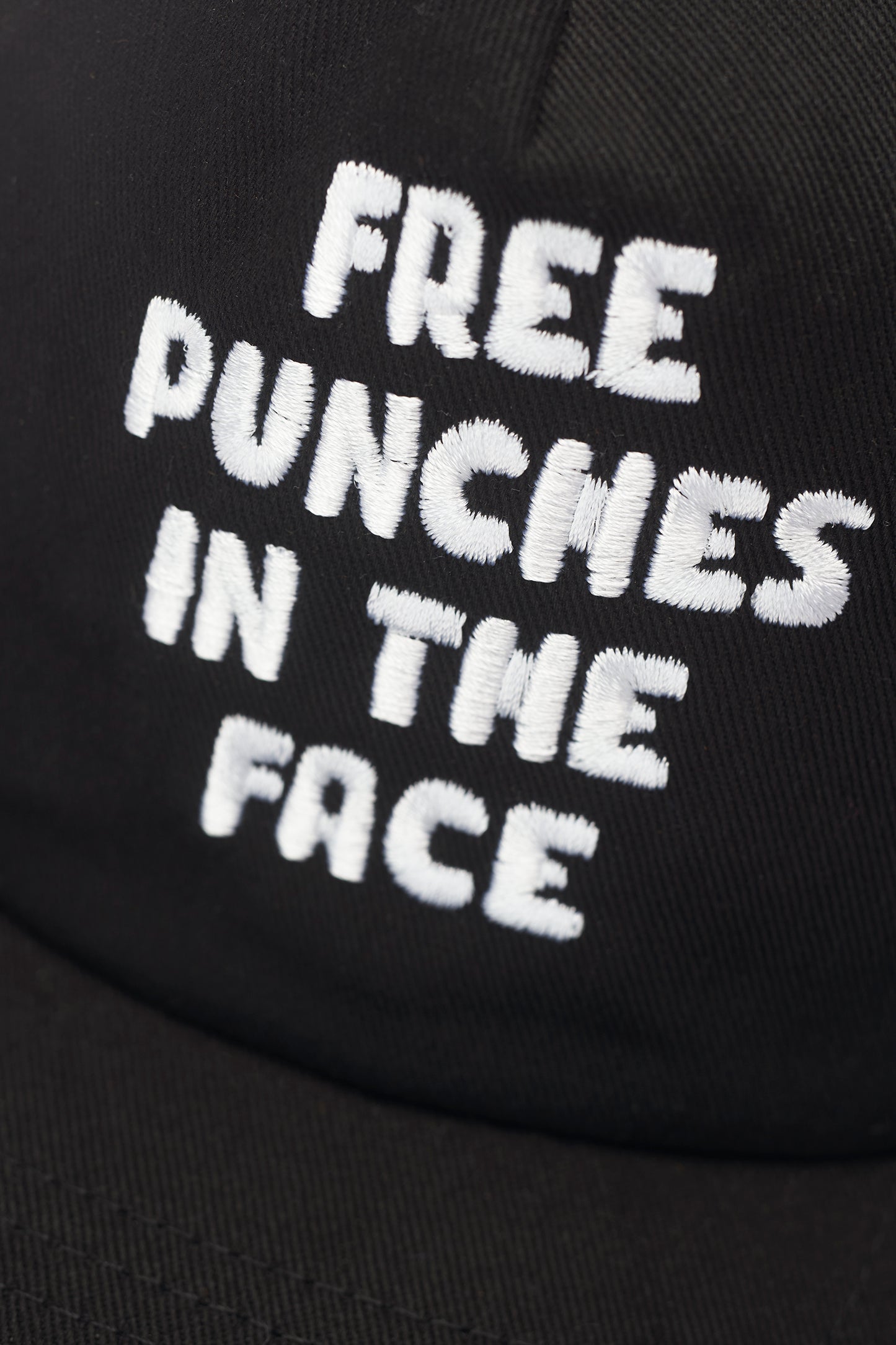 Free Punches Hat - Black