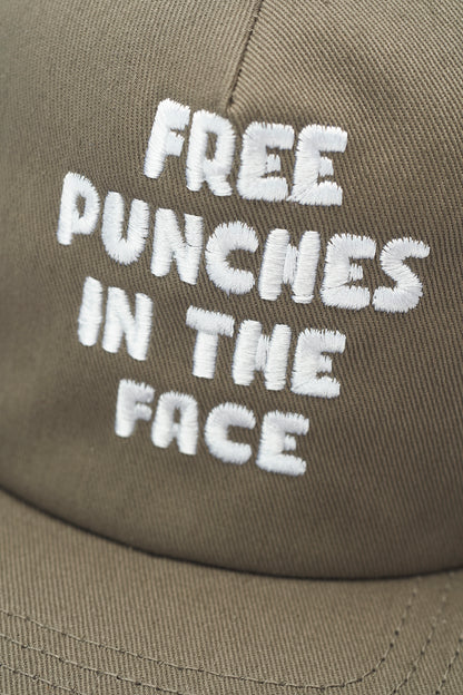 Free Punches Hat - Olive