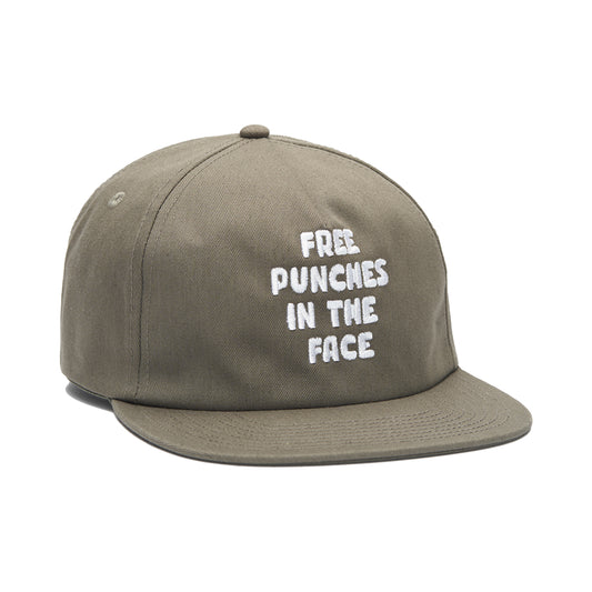 Free Punches Hat - Olive