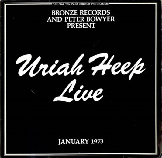 Uriah Heep Live Vinyl Record